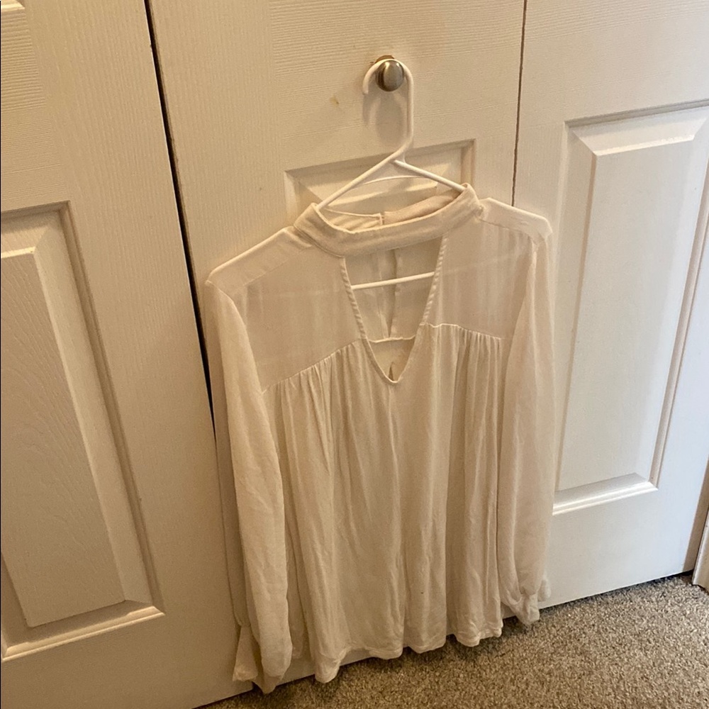 Elegant Cream Blouse